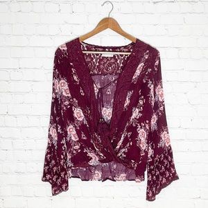 Burgundy Altar’d State Blouse